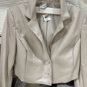 Chic Cream Blazer